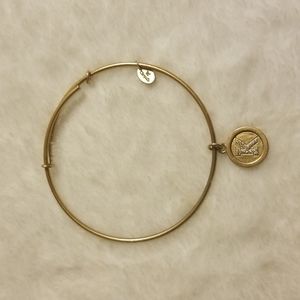 Chrysalis K Bangle Bracelet